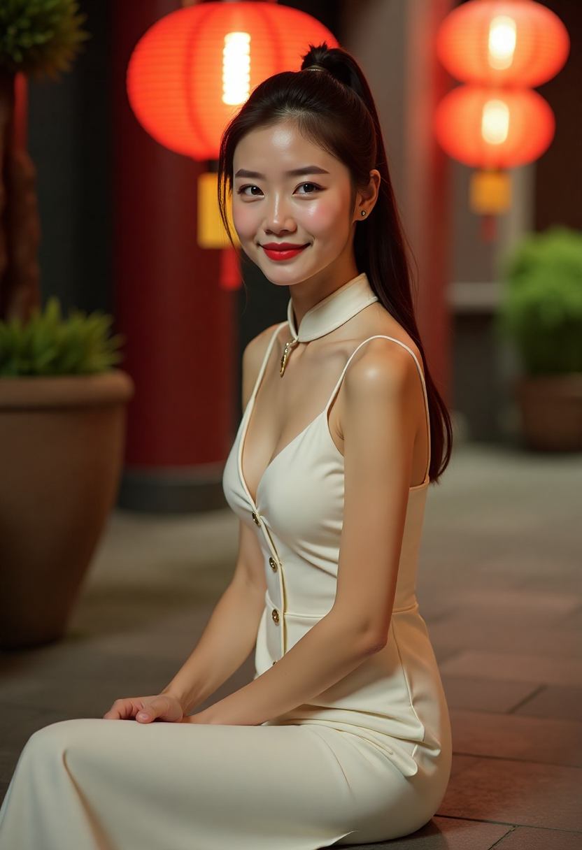 霓虹对坐海报